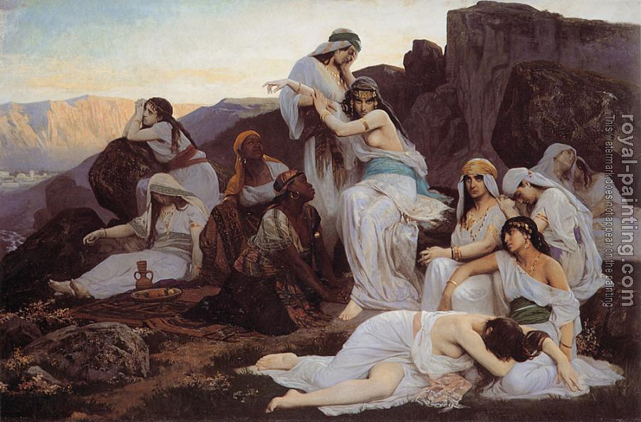 Edouard Bernard Debat-Ponsan : The Daughter of Jephthah